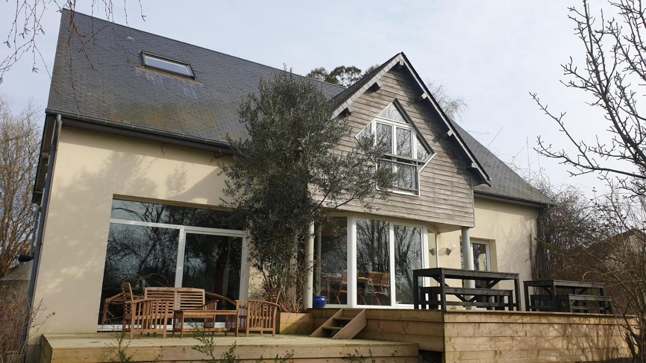 Grande Maison Avec Spa Proche De Caen Et De La Mer Brouay ภายนอก รูปภาพ
